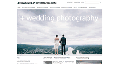 Desktop Screenshot of jenswenzel-photography.com